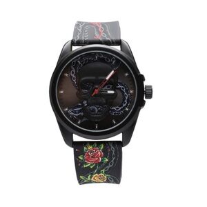 Ed Hardy Multicolor Strap Watch 46MM